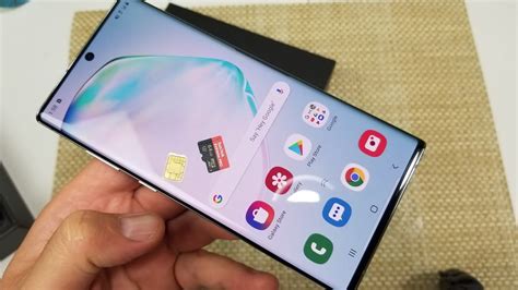 how to remove sim card from samsung note 10 plus